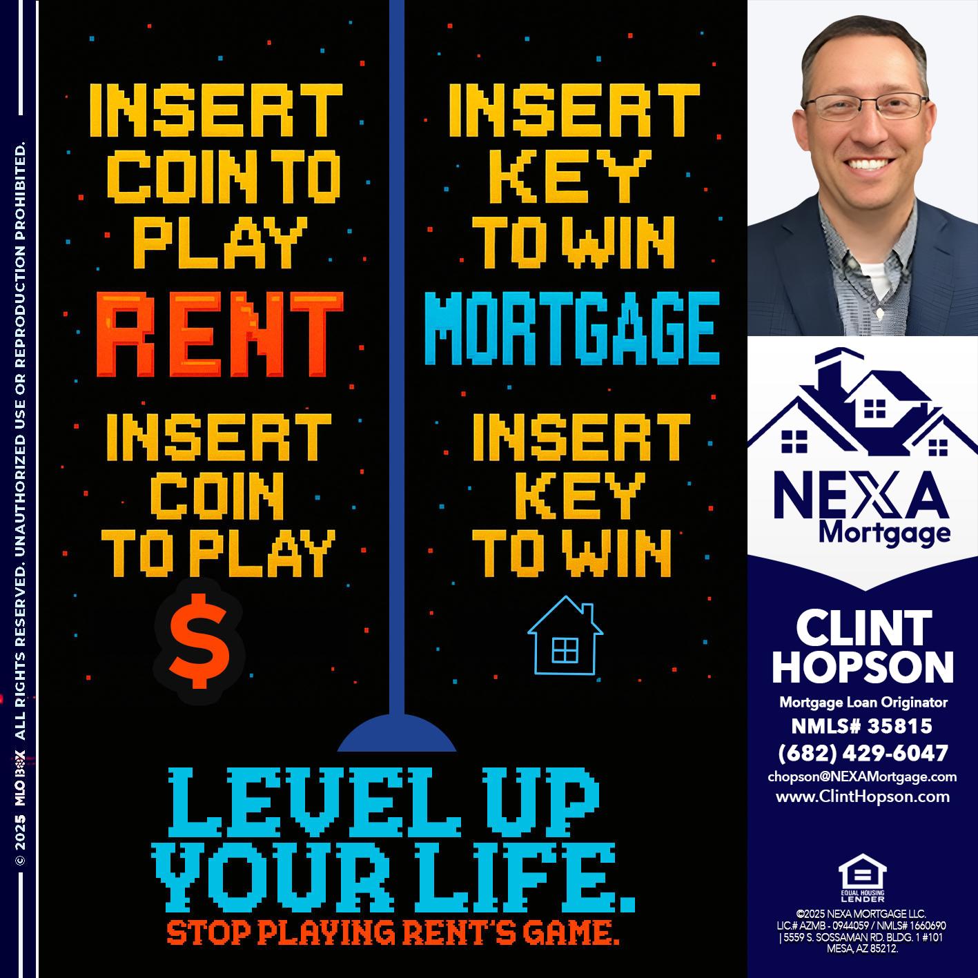 INSERT COIN - Clint Hopson -Mortgage Loan Originator