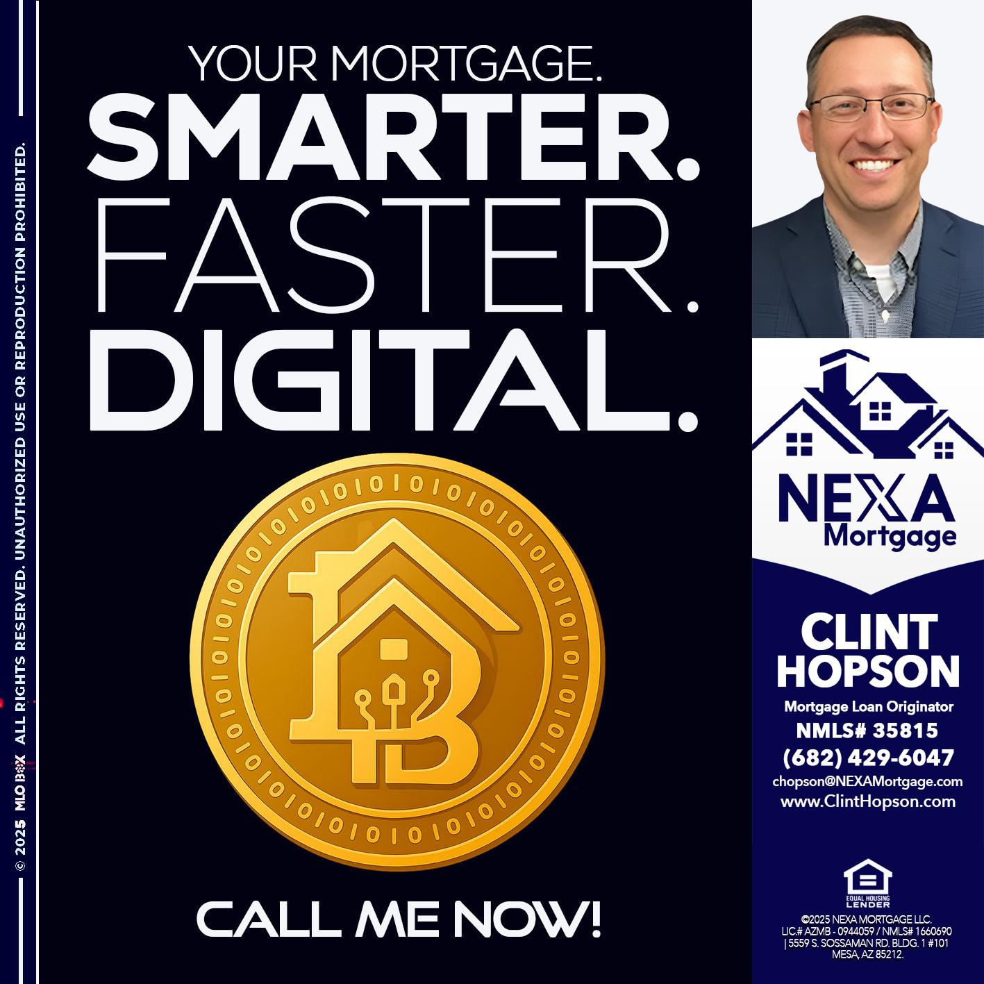 YOUR MORTGAGE - Clint Hopson -Mortgage Loan Originator