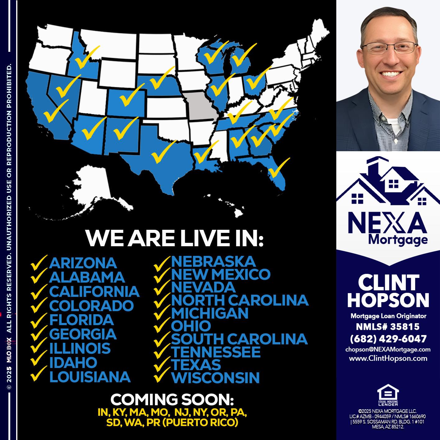 New Mexico live - Clint Hopson -Mortgage Loan Originator