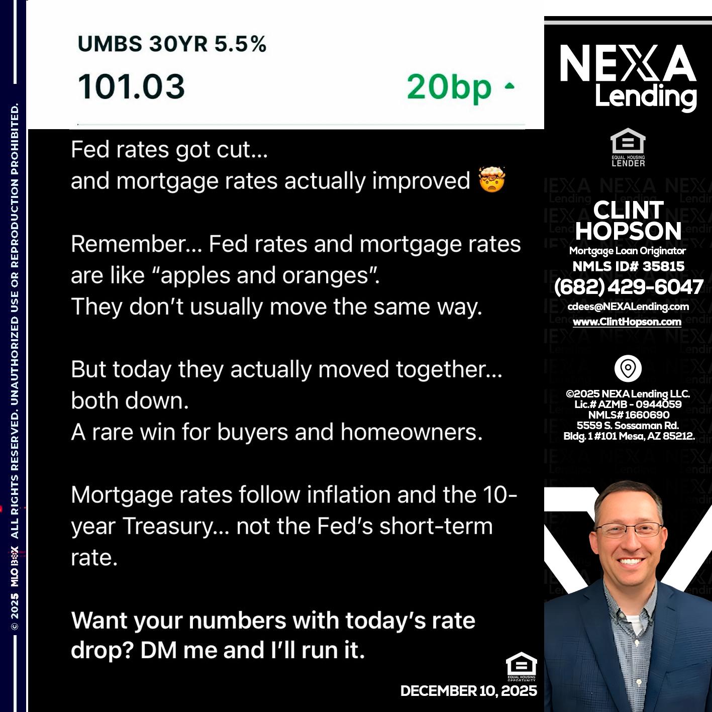 101.03 - Clint Hopson -Mortgage Loan Originator