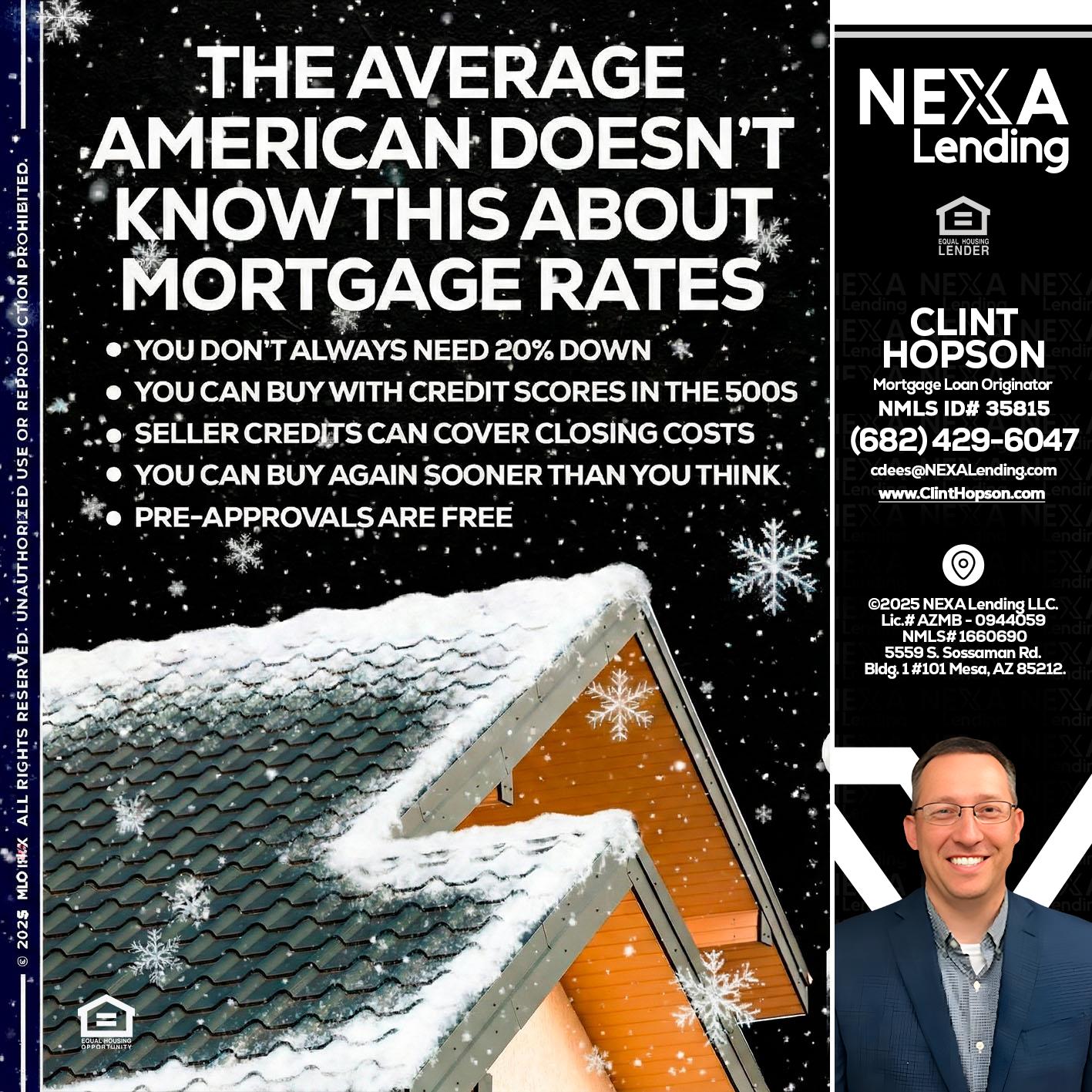 THE AVERAGE - Clint Hopson -Mortgage Loan Originator