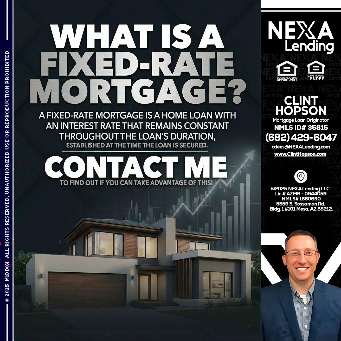 WHAT IS A - Clint Hopson -Mortgage Loan Originator