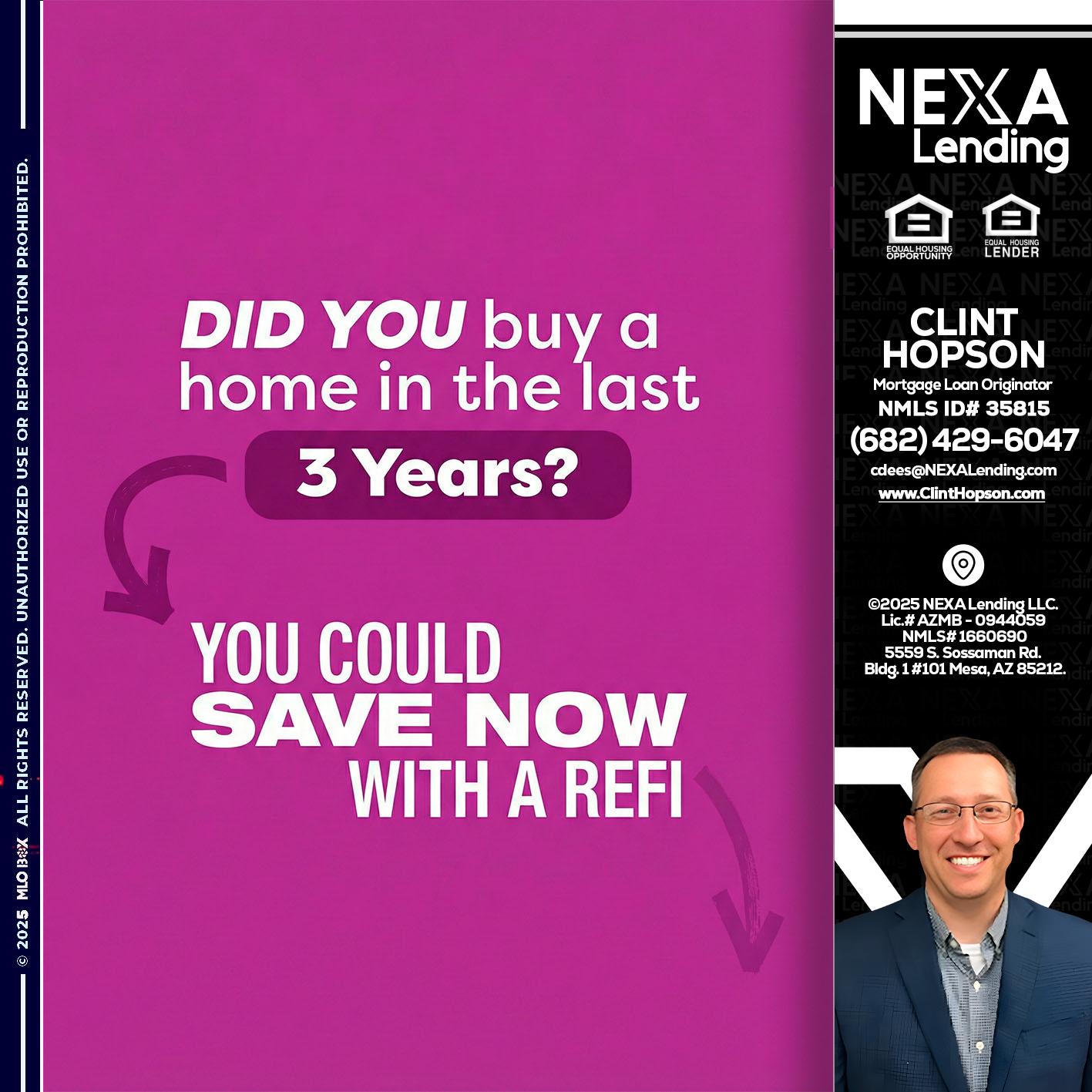 did you - Clint Hopson -Mortgage Loan Originator