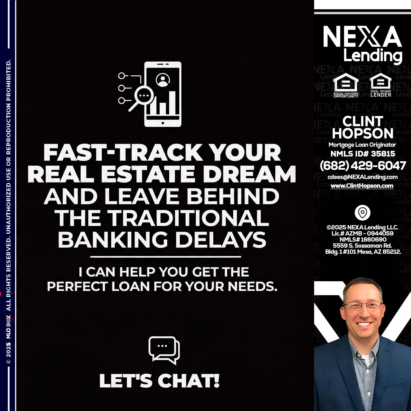 FAST TRACK - Clint Hopson -Mortgage Loan Originator