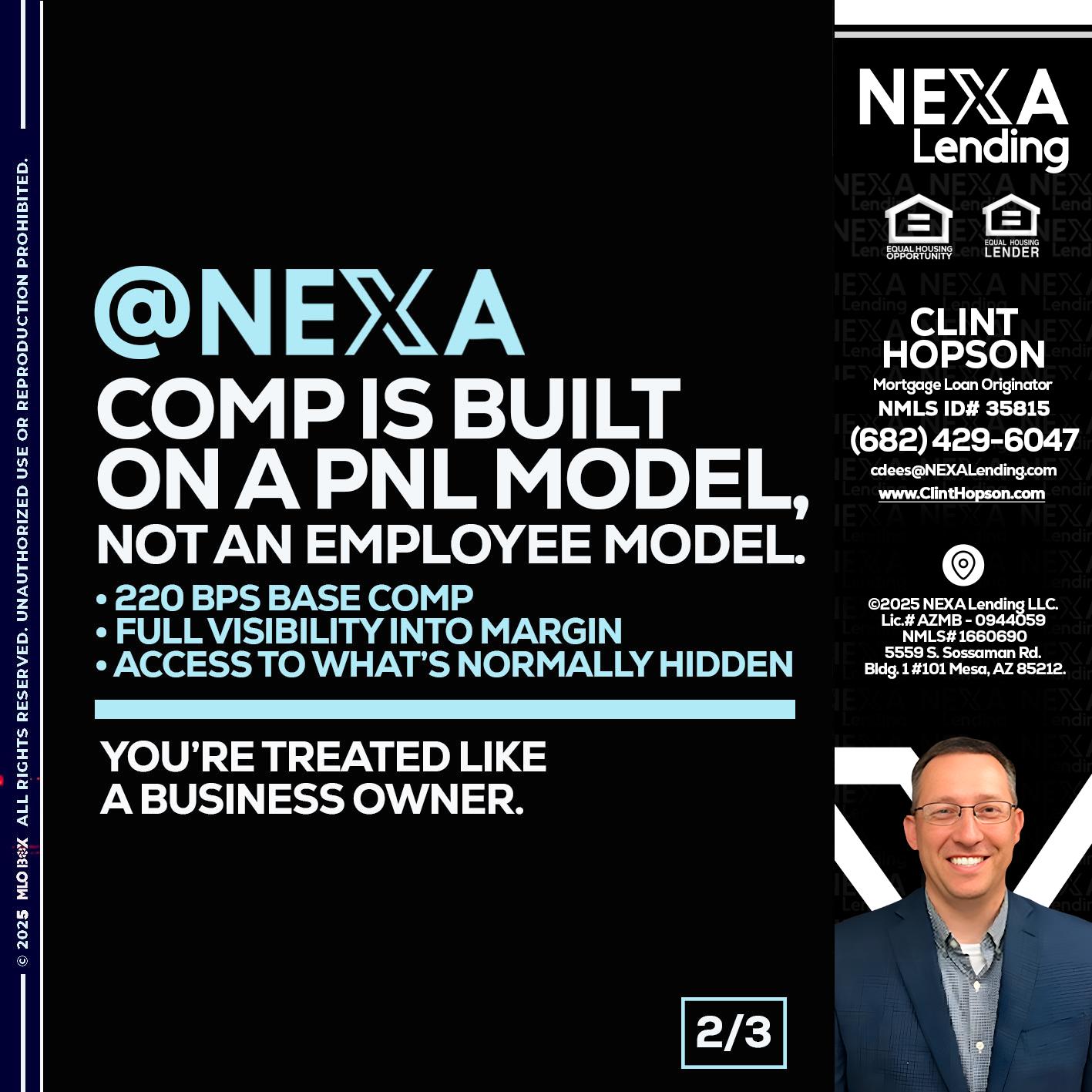 2 OF 3 - Clint Hopson -Mortgage Loan Originator