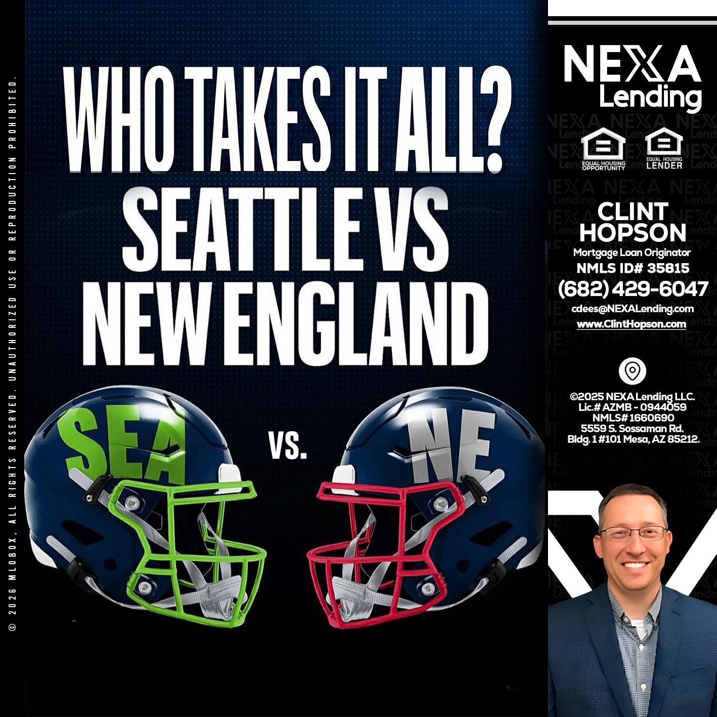 WHO TAKE IT ALL? - Clint Hopson -Mortgage Loan Originator