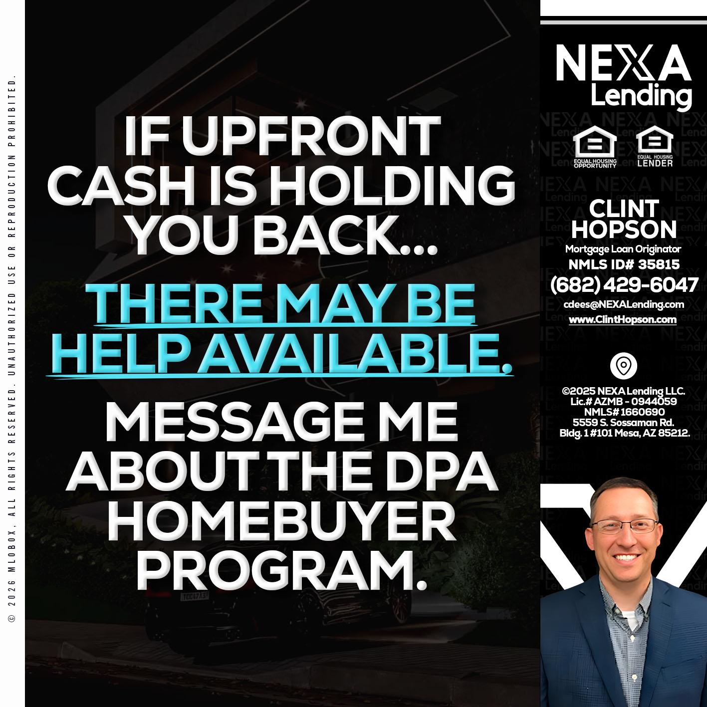 IF UPFRONT - Clint Hopson -Mortgage Loan Originator