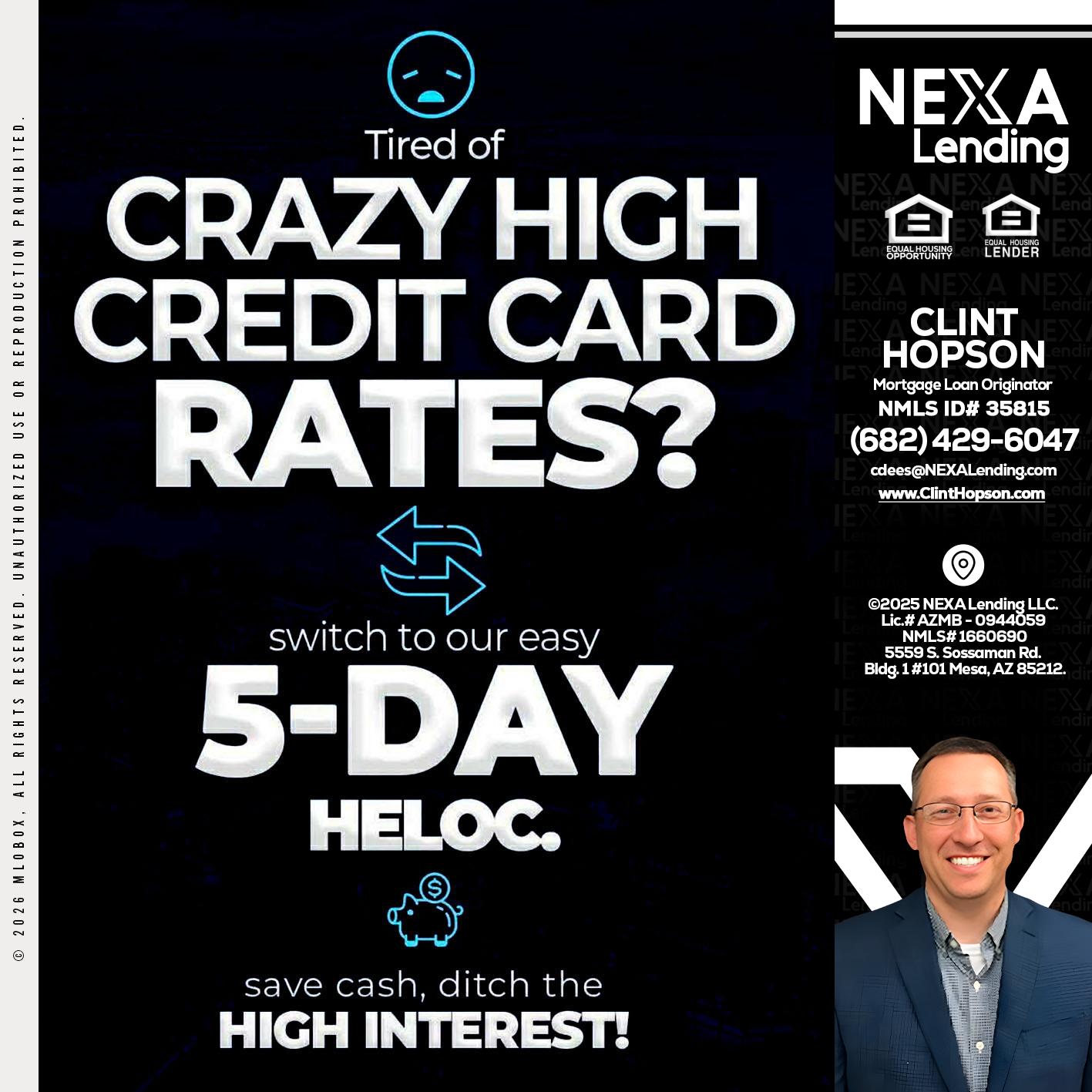 CRAZY HIGH - Clint Hopson -Mortgage Loan Originator