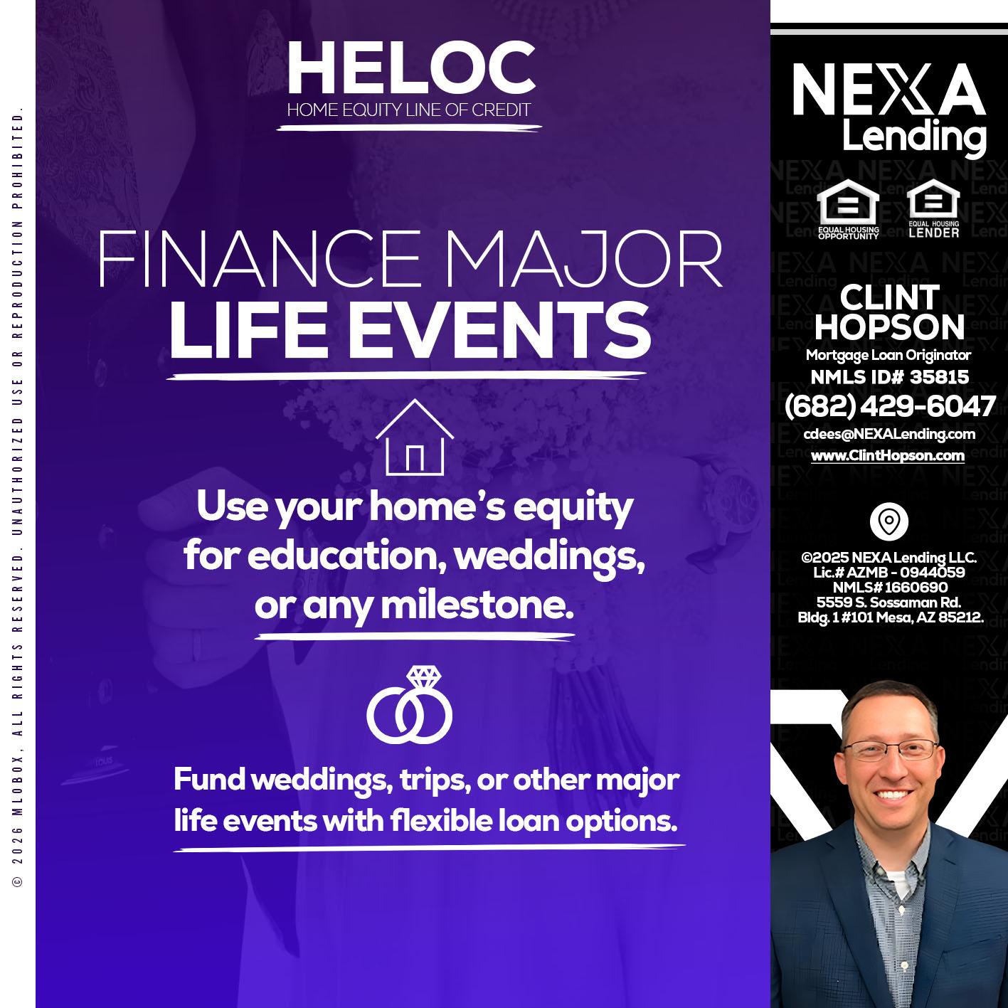 HELOC - Clint Hopson -Mortgage Loan Originator
