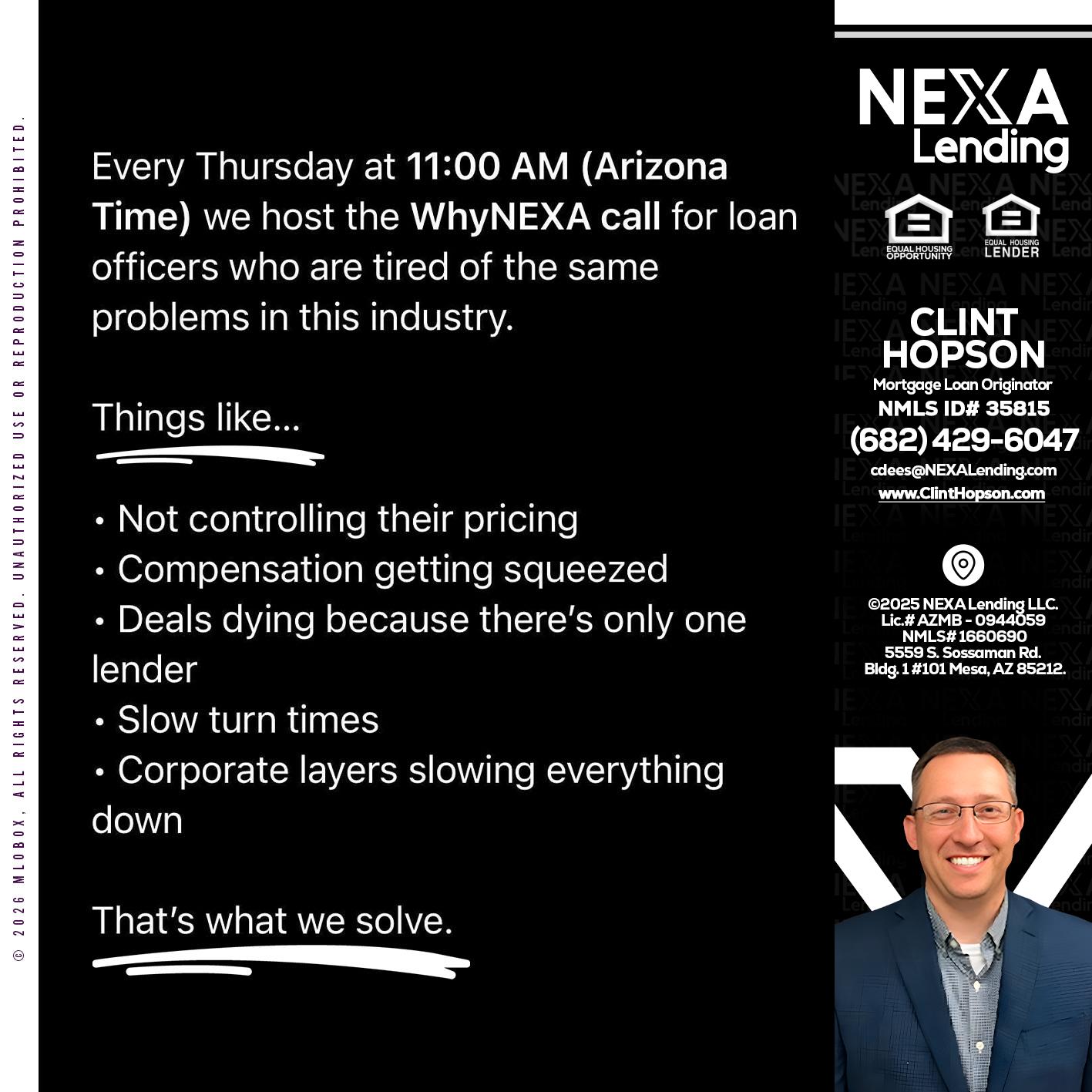 WHY NEXA - Clint Hopson -Mortgage Loan Originator