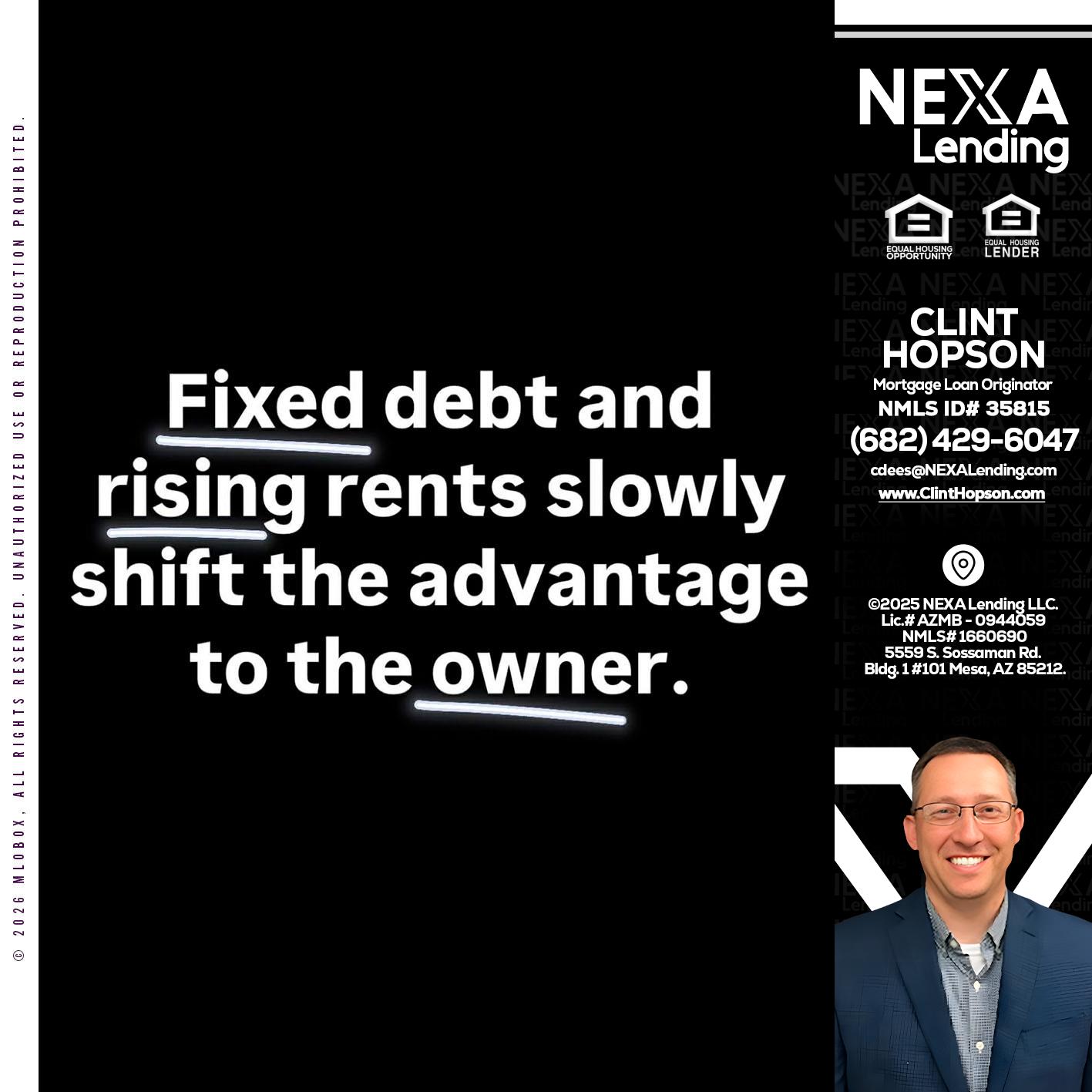 FIXED DEBT - Clint Hopson -Mortgage Loan Originator
