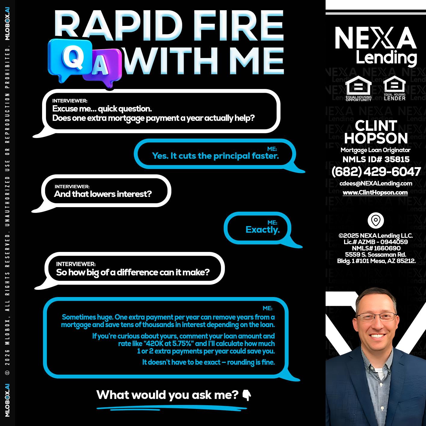 RAPID Q&A - Clint Hopson -Mortgage Loan Originator