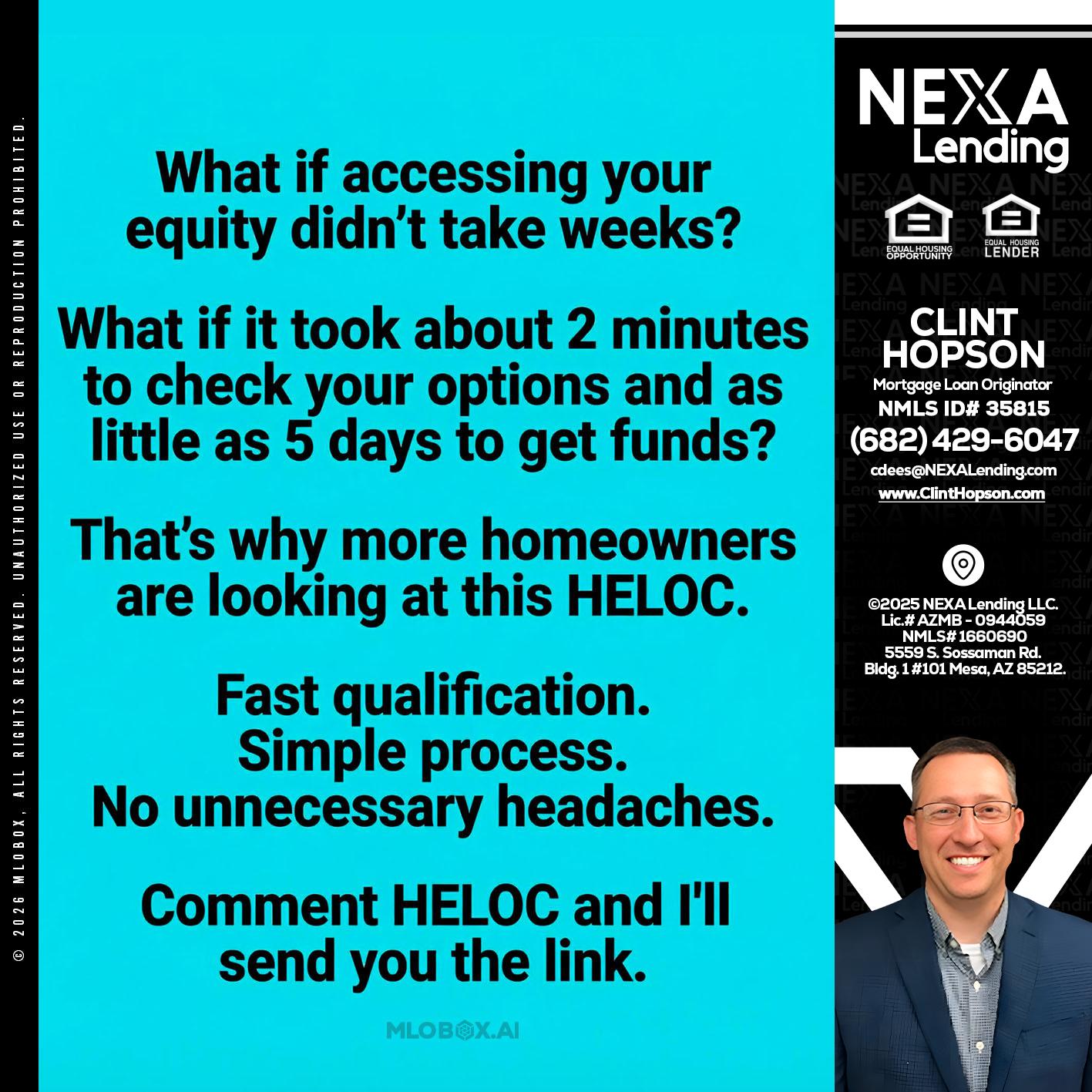 what if - Clint Hopson -Mortgage Loan Originator