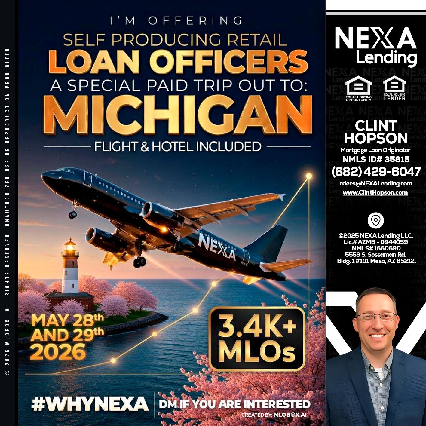 MICHIGAN TRIP - Clint Hopson -Mortgage Loan Originator