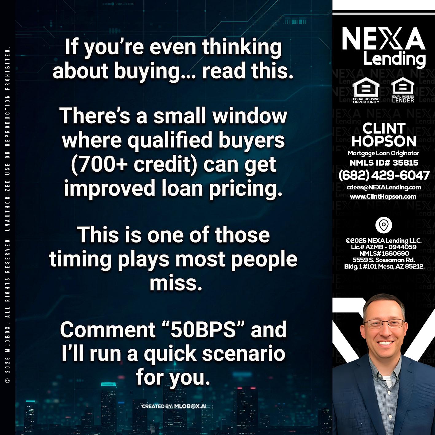 IF YOU EVER - Clint Hopson -Mortgage Loan Originator