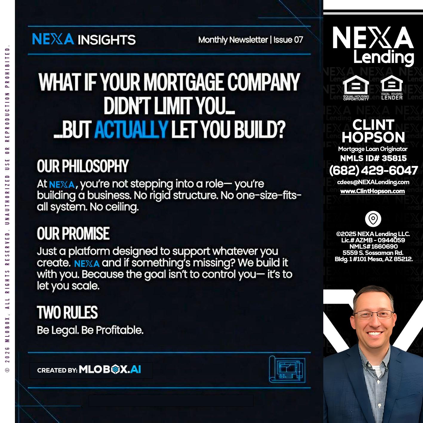 NEXA INSIGHTS - Clint Hopson -Mortgage Loan Originator