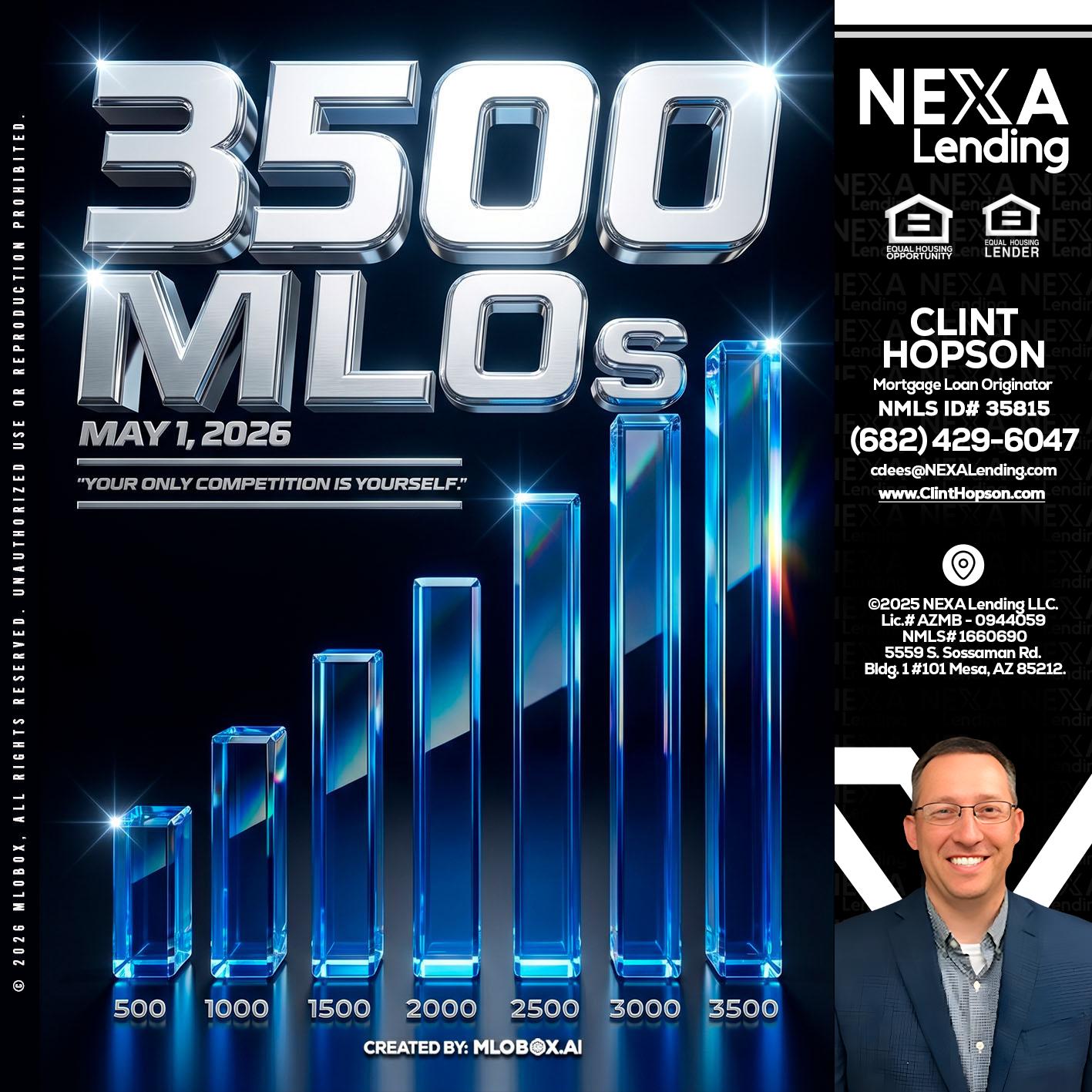 3500 MLOs - Clint Hopson -Mortgage Loan Originator