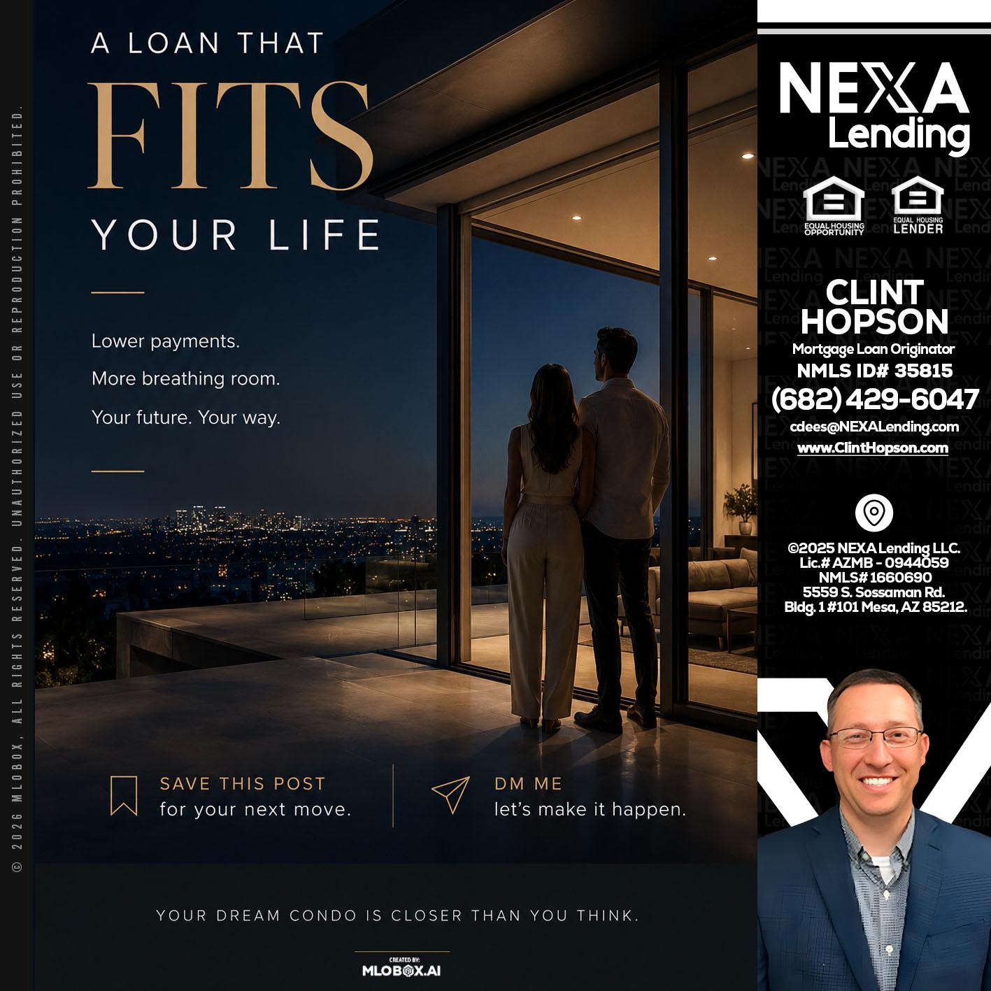 LOANS THAT FIT - Clint Hopson -Mortgage Loan Originator