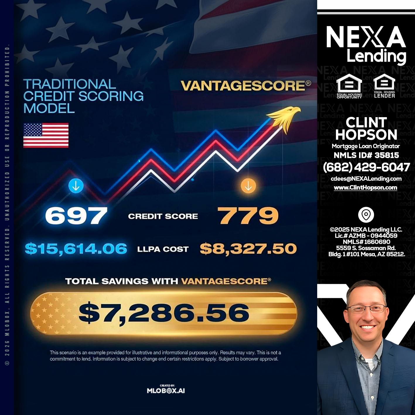 7,286.56 - Clint Hopson -Mortgage Loan Originator
