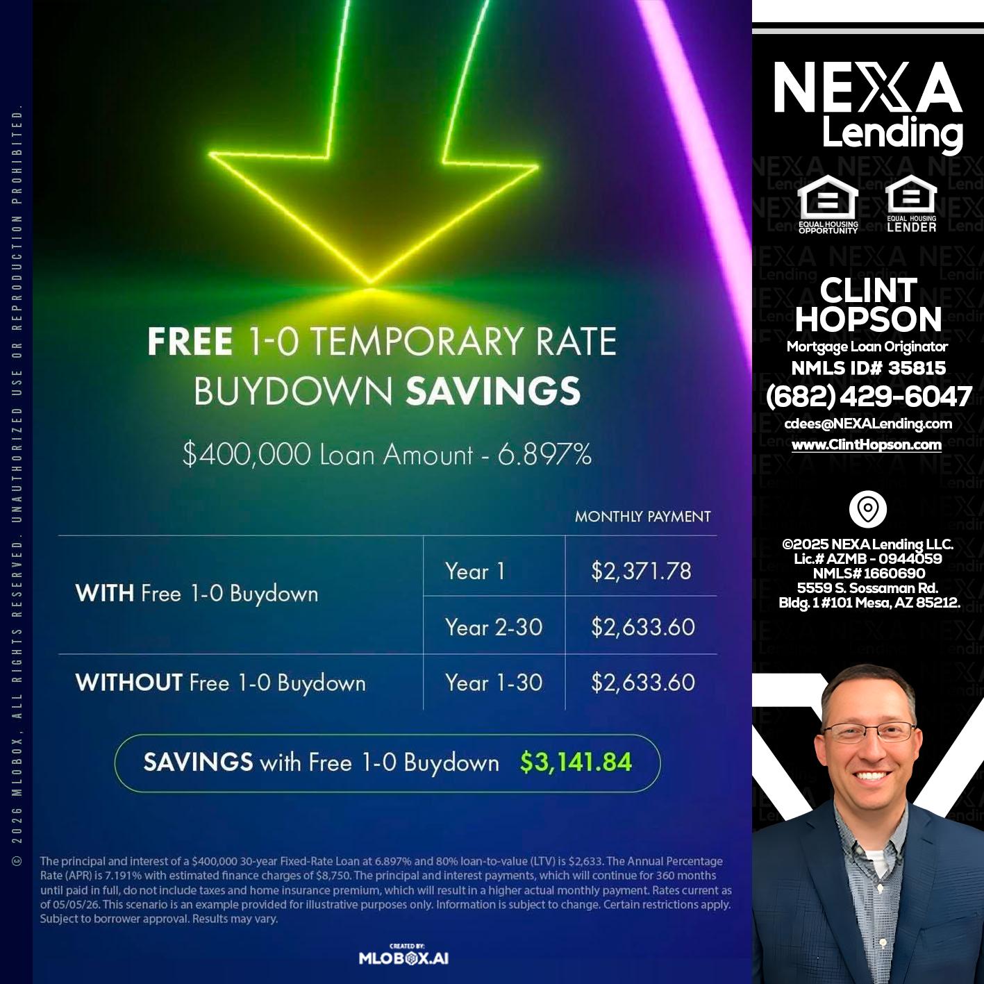 BUYDOWN - Clint Hopson -Mortgage Loan Originator