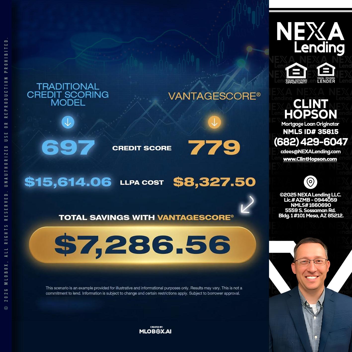 $7,286.56 - Clint Hopson -Mortgage Loan Originator