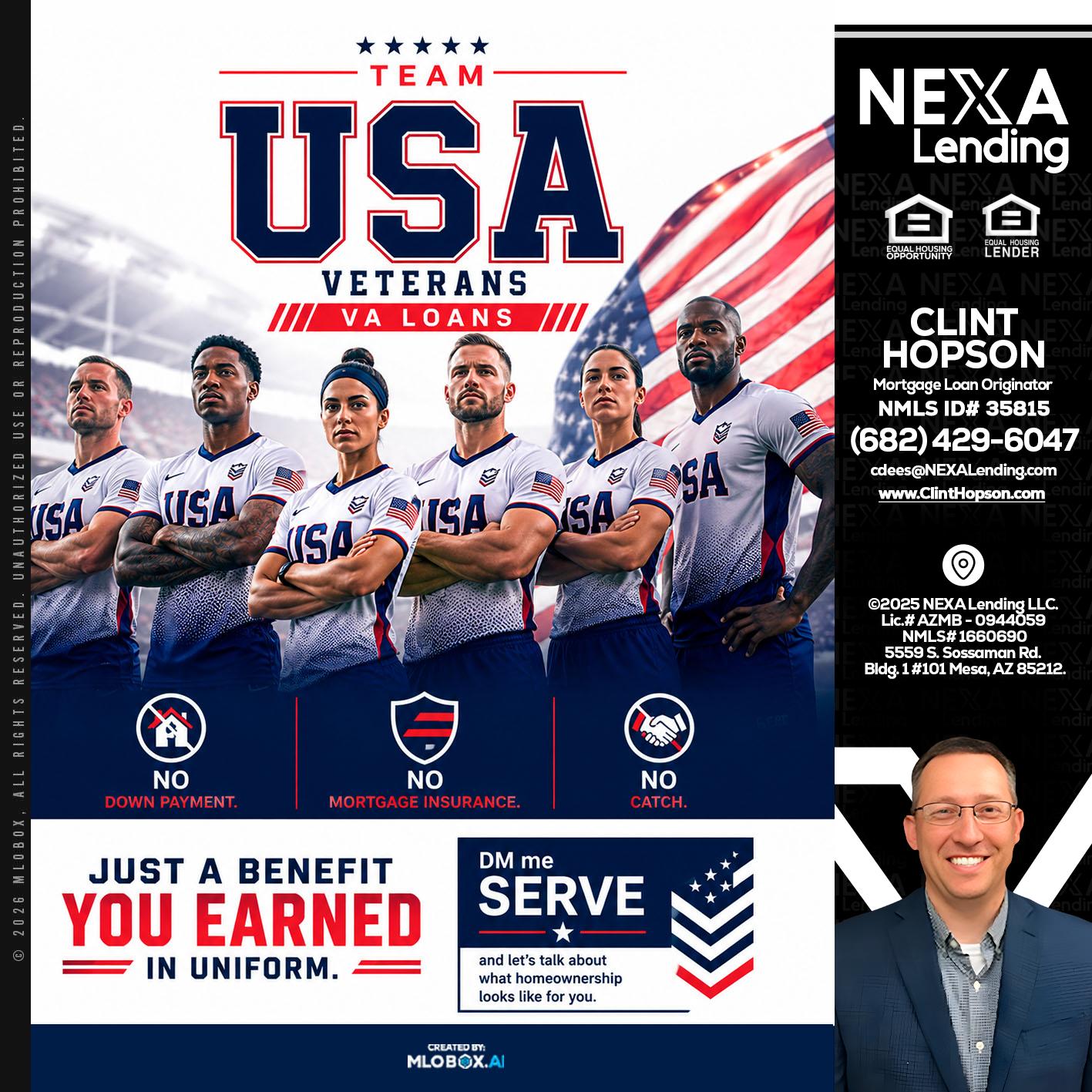 USA TEAM - Clint Hopson -Mortgage Loan Originator