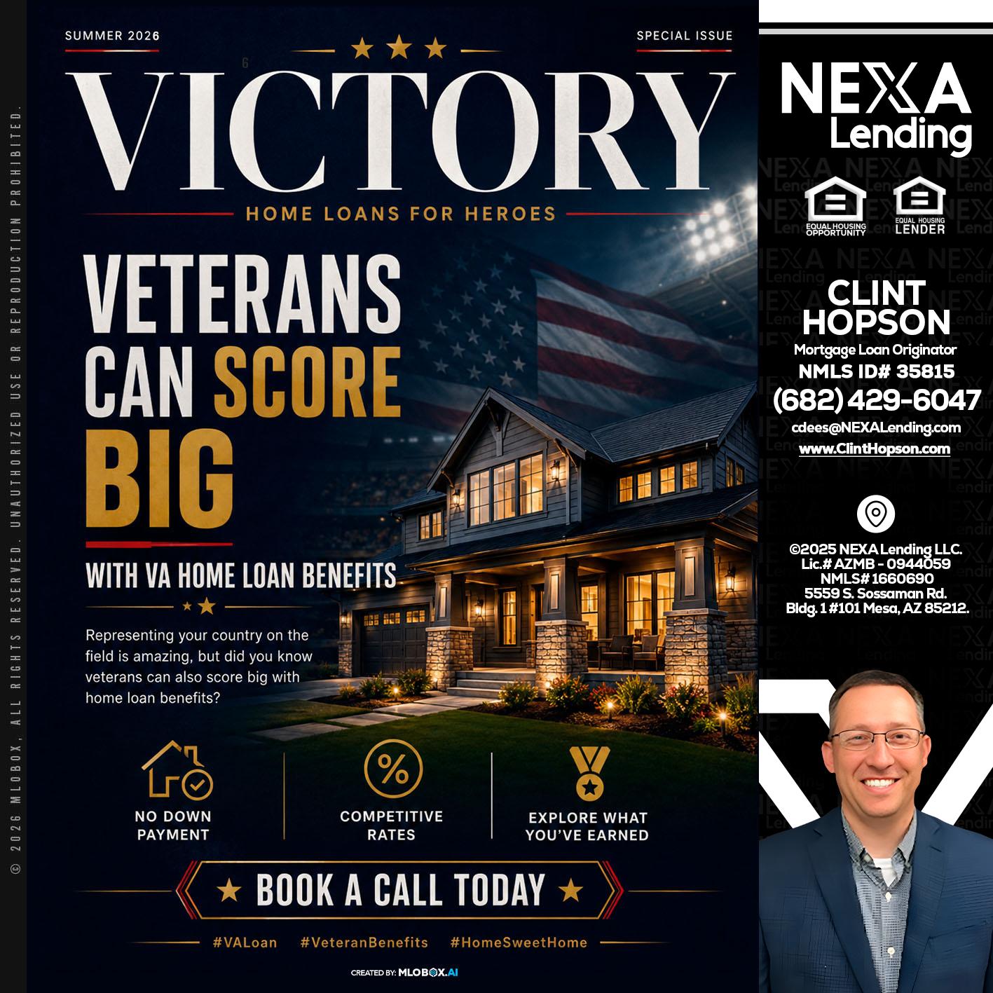VICTORY - Clint Hopson -Mortgage Loan Originator