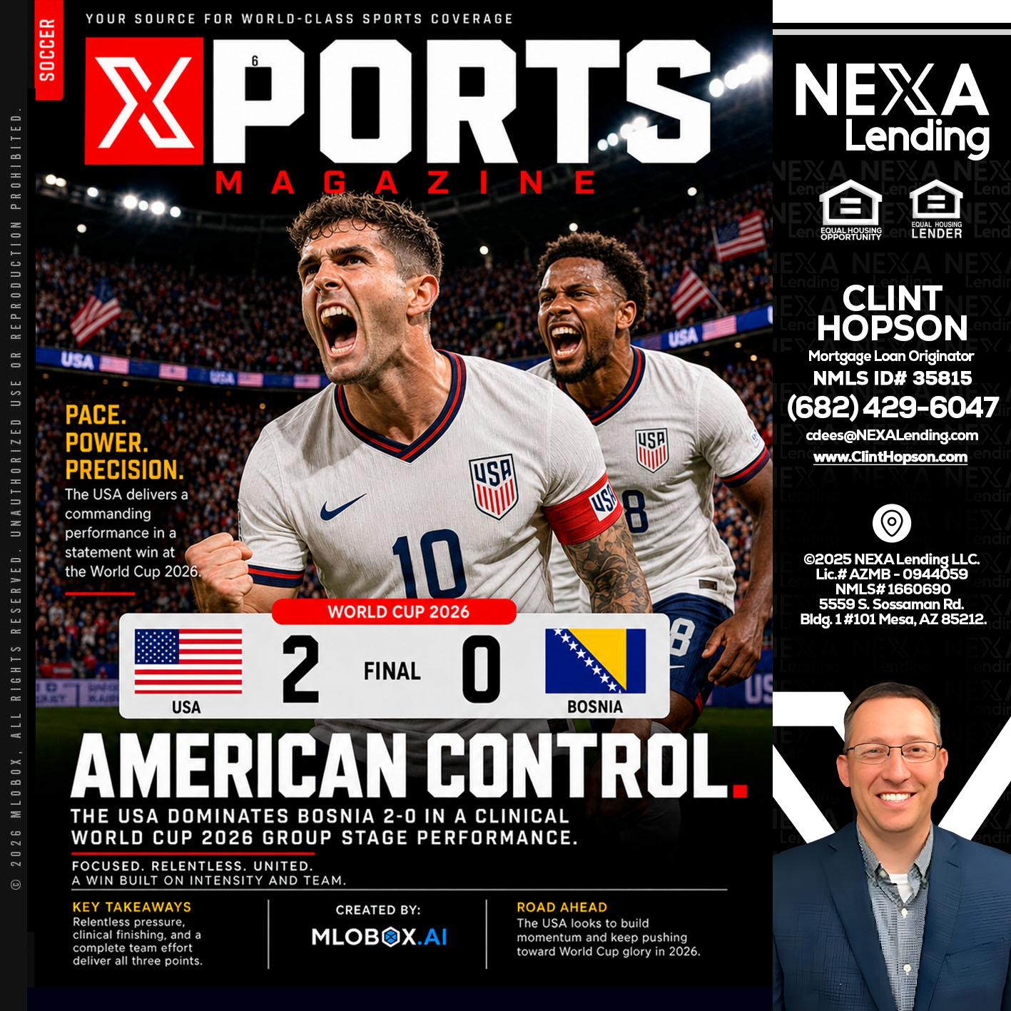 AMERICAN CONTROL - Clint Hopson -Mortgage Loan Originator
